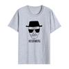 Custom-made Loose Pure Cotton Half-sleeved for Men and Women The Same Style As The American TV Series Breaking Bad Heisenberg