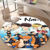 Personalized Haikyuu Round Chair Office Rug - Perfect for Mat, Office Chair & More - Ideal Gift for Birthdays and Holidays