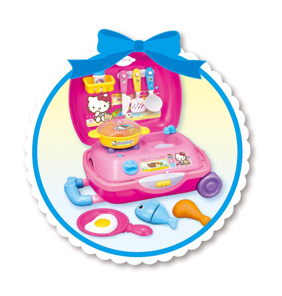 Hello Kitty Посетите кухню-чемодан!