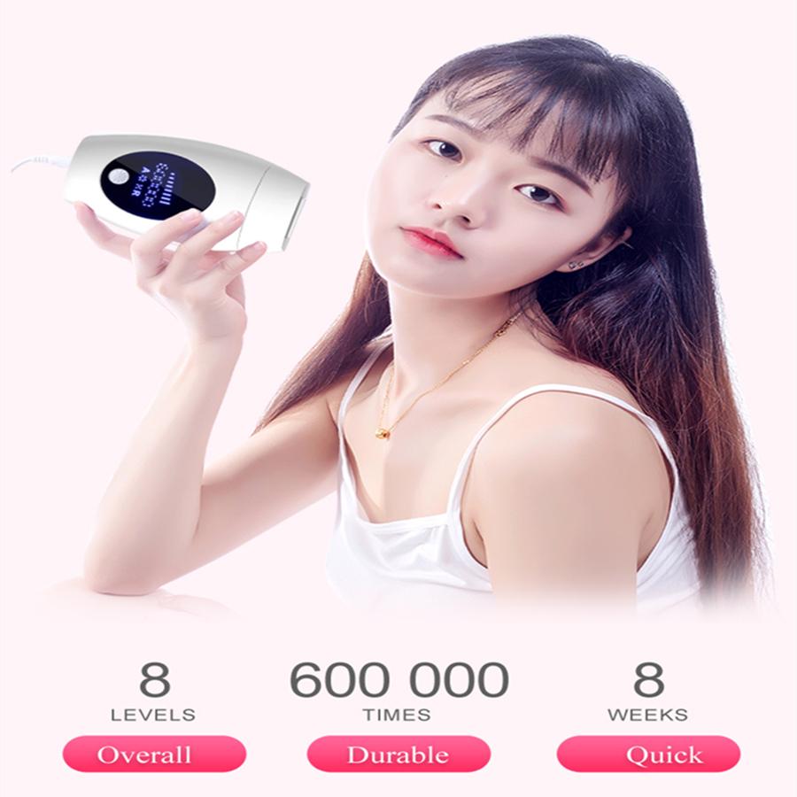 Мини-600000 флэш-перманентный эпилятор для лазерной эпиляции, электрический для бытовой перманентной эпиляции губ