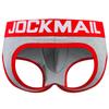 Боксеры JOCKMAIL, брендовые хлопковые материалы, стильное мужское нижнее белье с открытой спиной, яркие цвета, повседневные спортивные сексуальные трусы с открытыми ягодицами
