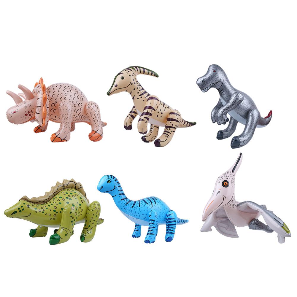 Имитация модели динозавра для вечеринки у бассейна, надувная игрушка динозавра, обучающая игрушка