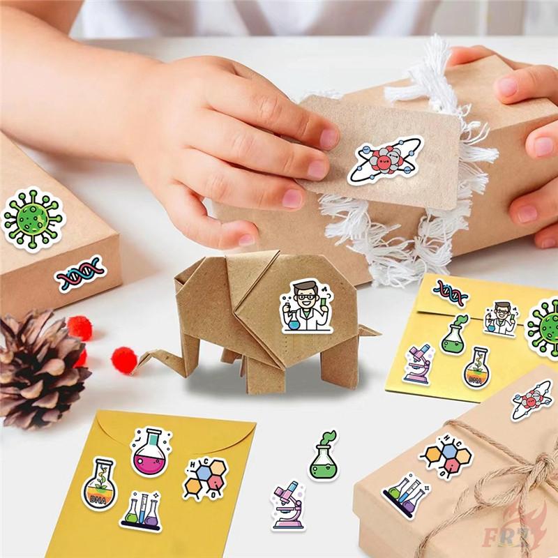 500 шт./рулон Q Наклейки для поощрения детей за химические эксперименты - Сделай сам Скрапбуки Альбом Декор Запечатывающие наклейки Наклейки