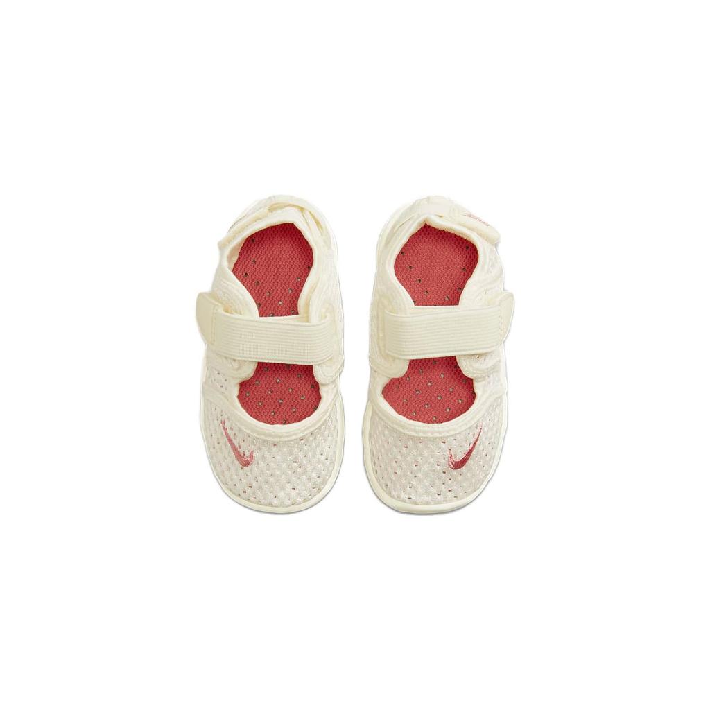 Nike Air Rift 2 TD Нескользящие Защищающие от ударов Низкие Кроссовки Детская Обувь Белый Розовый FB5528-100