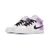 Кроссовки Air Jordan 1 Mid PS Barely Grape для детей Фиолетовый Черный Белый DQ8424-501