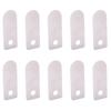 10Pcs Valve Plate Air Compressor Silent OilFree Machine Aluminum Accessories