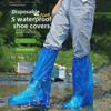 Waterproof Thickened Non-Slip Disposable Shoe Covers for Kids and Adults - Indoor/Outdoor Wear-Resistant Long Tube Design