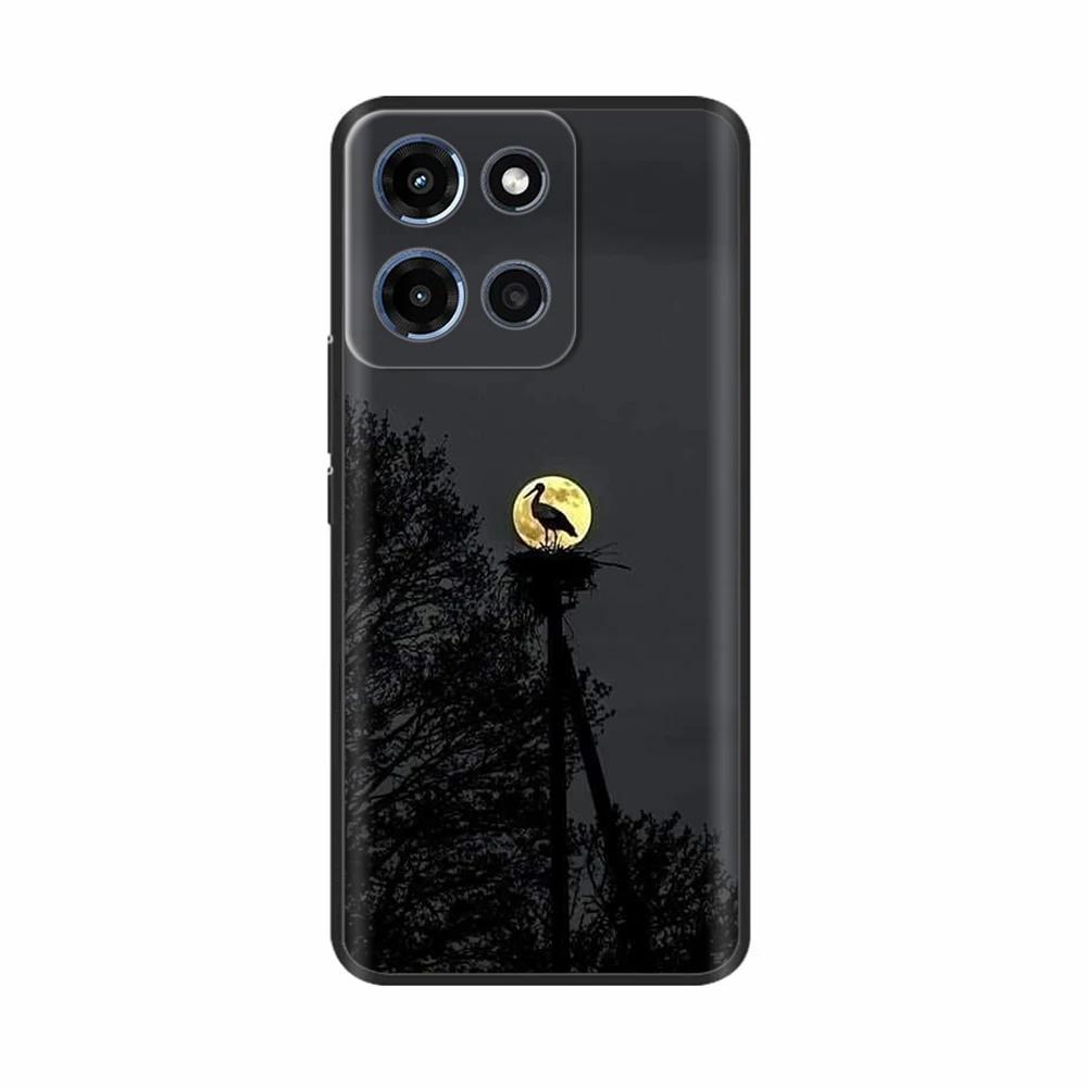 Для Motorola Мото G (2025) Чехол Милый Мультяшный Чехол для Телефона Мягкая Жидкая Силиконовая Задняя Крышка Для Moto G 2025 5G Силиконовые Чехлы Coque