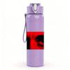 1PC Dark Red Eyes Grunge Style Print 750ml Color Plastic Sports Water Bottle Leakproof Flip Straw Lid Suitable for Sports Office Home Use