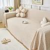 Nordic Luxury Sofa Cover Full Protection Cream Style Universal Cushion Pad for All Seasons