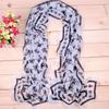 1PC Skull Fashion Women's Ladies  Soft Scarves Long Wraps Shawl Beach  Scarf
