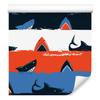 Sharks wallpaper for living room and bedroom 50x1000