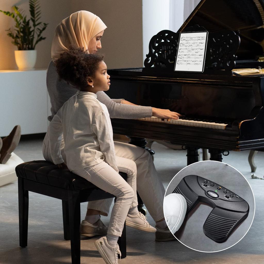 Педаль для перелистывания страниц Ножной переключатель Беспроводной Bluetooth Перелистывание страниц Ноты Перелистывание страниц Ножной переключатель USB Перелистывание страниц Контроллер Hands-free