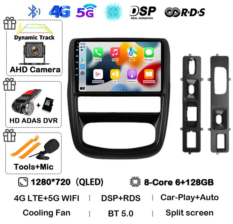 Android 14 Carplay Автомагнитола для Renault Duster 1 2010 2011 2012 2013 2014 2015 Мультимедийный Видеоплеер GPS 360 Камера 4G