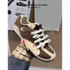 Retro Fishing Net Shoes Women's 2025 New Summer Mesh Breathable Sports and Leisure Shoes Soft-soled Forrest Gump Training Shoes
