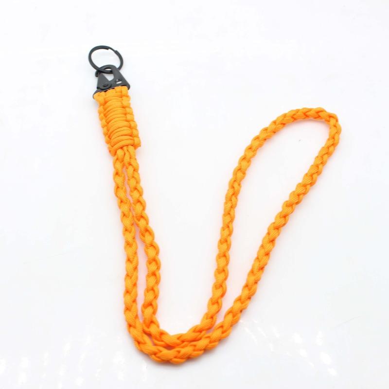 Best-Selling Lanyard - Braided Paracord Neck Lanyard, Phone & Keychain with 7-Strand Braided Paracord for Outdoor Camping