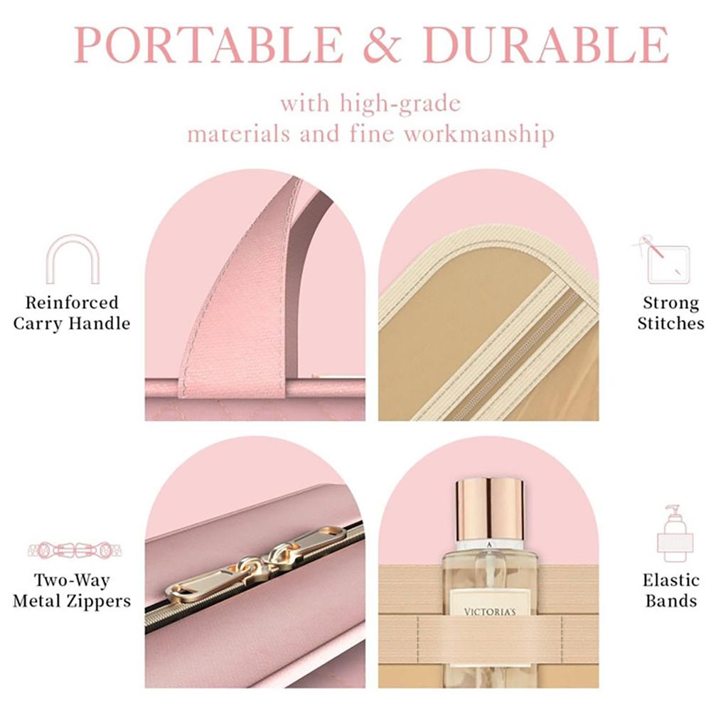 Travel Toiletry Bag With Hook Portable Cosmetic Bag Travel Ladies Toiletry Bag Handbag