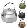 Легкий походный чайник из нержавеющей стали, кофейник, прочный портативный чайник, уличный чайник