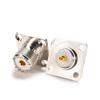 1X разъем So239 UHF Female Jack 4-Hole 25Mm Flange PIP Panel Mount