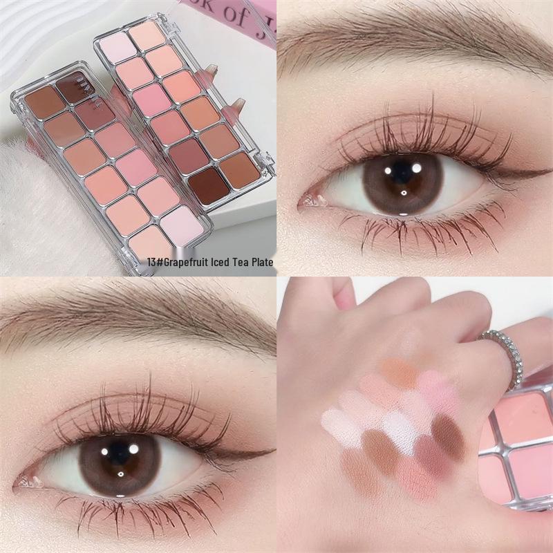 DIKALU Little Begonia 12-Color Eyeshadow Palette - 2025 Shimmer Edition