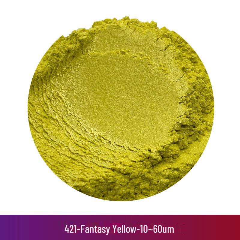 Slime Magic Pearlescent Gold Mica Glitter Powder for Paint & Plastic