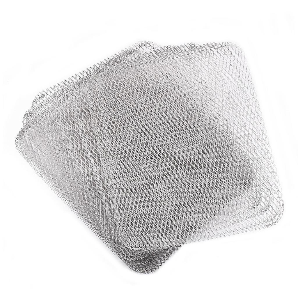 Disposable Grill Mats 10PCS Aluminum Texture Flexible and Safe for Outdoor Cooking Grills for Convenient Easily Grilling