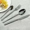 4Pcs Black Gold Cutlery Set Knives Fork Spoon Dinner Tableware Stainless Steel Dinnerware Party Kitchen Flatware Silverware Set