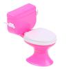 Dollhouse Furniture Bathroom Toilet Doll House Miniature Baby Pretend Toys