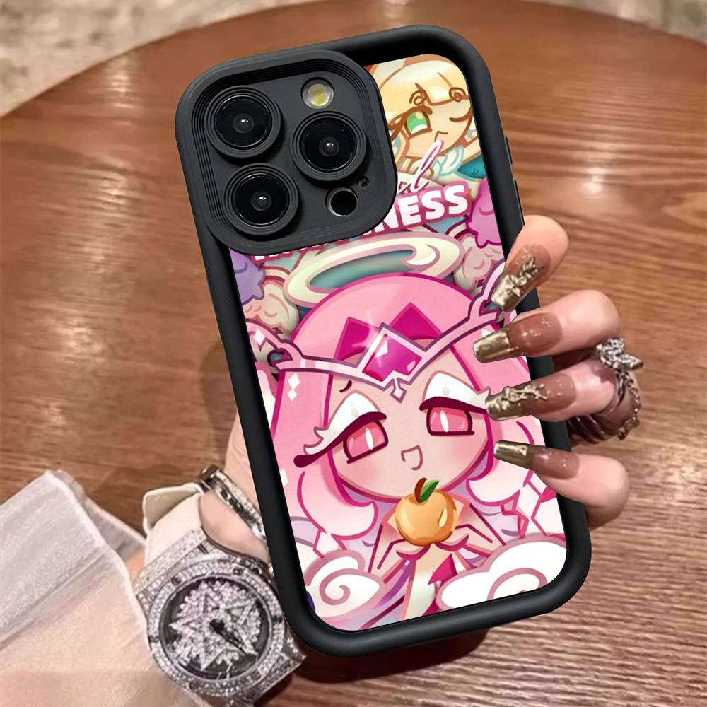 Чехол для телефона для мобильной игры C-Cookie Run Kingdom Для iPhone 17 16 15 13 11 12 14 Pro Max Plus Силиконовая Накладка