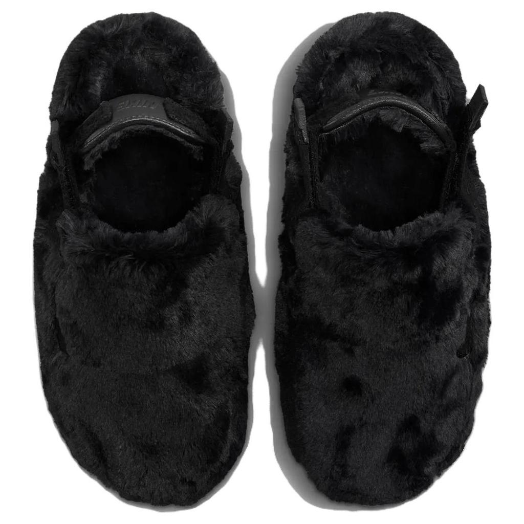 Nike Calm Mule SE Triple Black Fur Women Sneakers FZ3119-001