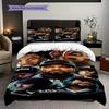Power Unity Wutang Clan'S Legacy Threepiece Set 1 Duvet Cover 2 Pillowcase Without Core Bedding Set Christmas Birthday Gift