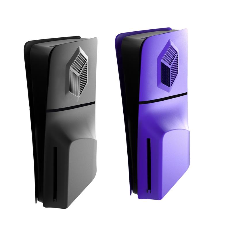 B03B-Лицевые панели для консоли PS5 Slim с дисководом, крышка, лицевая панель, вентиляционные отверстия для охлаждения, боковая панель, скин, корпус, игровые аксессуары