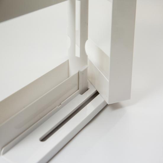 Выдвижная полка для специй, органайзер, выдвижная конструкция, большая вместимость, регулируемая высота, многофункциональный держатель для хранения приправ