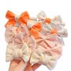 10pcs/set Flower Bowknot Elastics Hair Ties For Girl Bands Hair Children DIY Accessories Bands J9J2