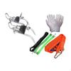 2Pcs Tree Climbing Spikes for Work with Safe Belt Gifts Stainless Steel No Bag