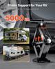 RV Scissor Jacks 5000lbs 23.4in RV Stabilizer Leveling Scissor Jacks 2 Set