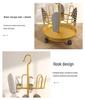 Multi-functional Floor-Standing Shoe Rack with Water Tray and Universal Wheels for Outdoor Balcony Use.