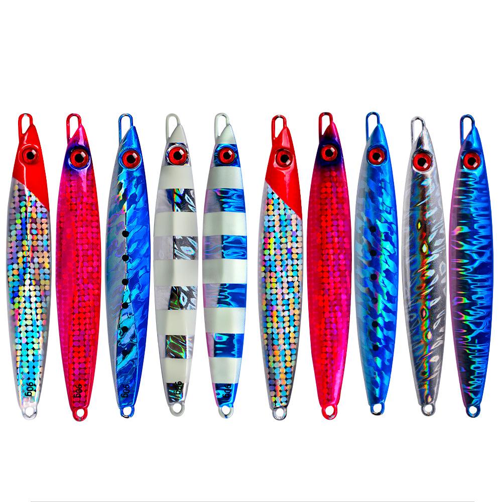 Приманка из железной пластины, ловля с морской рыбацкой лодки, глубоководная бионическая рыба, приманка Luya, 70 г, 90 г, ложная приманка Luya, быстрое падение, большая железная пластина, свинцовая рыба