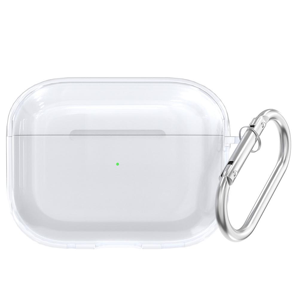 Прозрачный мягкий защитный чехол для наушников AirPods 4/Pro 2/Pro 3