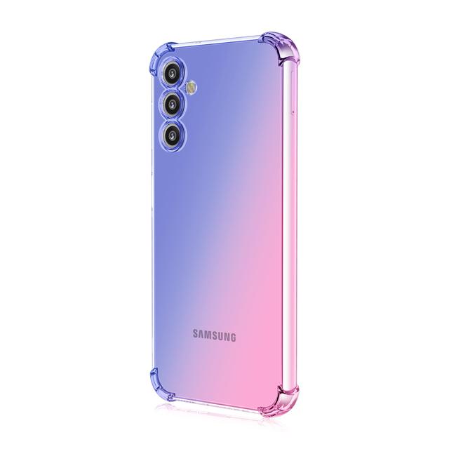 Ударопрочный градиентный чехол TPU для Samsung A06 A16 A36 A15 A25 A35 A55 M15 M35 M55 силиконовый защитный чехол прозрачные чехлы