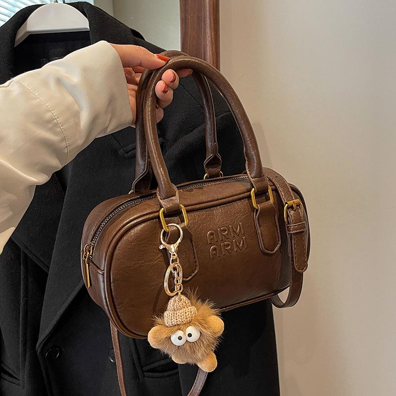 Сегодняшние популярные женские сумки универсальные сумки-боулинг портативные маленькие квадратные сумки женские однотонные сумки через плечо и мессенджеры