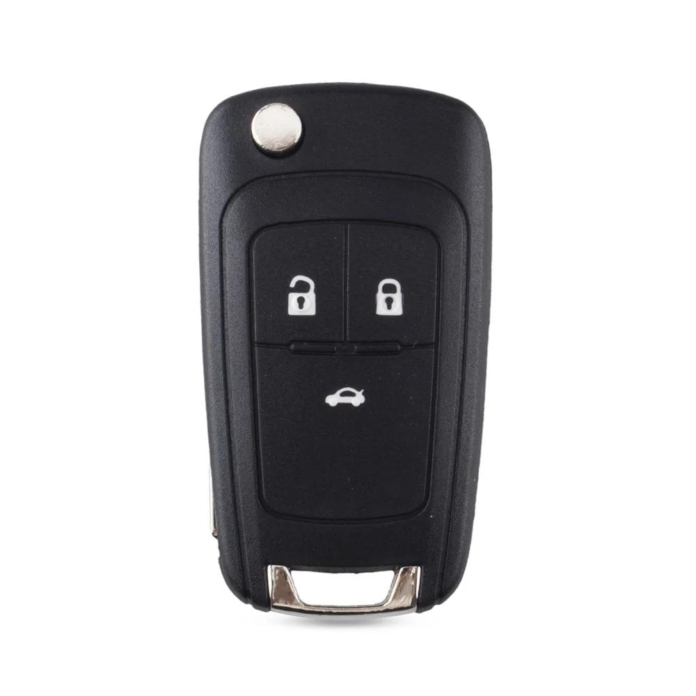S 2/3/4/5 Кнопочный корпус выкидного ключа для Chevrolet Cruze Для Opel Astra J Corsa E Insignia Zafira Флип-чехол для автомобильного ключа