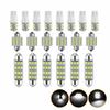 Car Led Bulb Led Combination Set for Car Interior/Indoor Map Dome/ Trunk / License Lights
