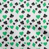 Cotton Flex Green Fabric Poker Card Quilting Supplies Print Sewing Fabric By The Yard 40 Inch