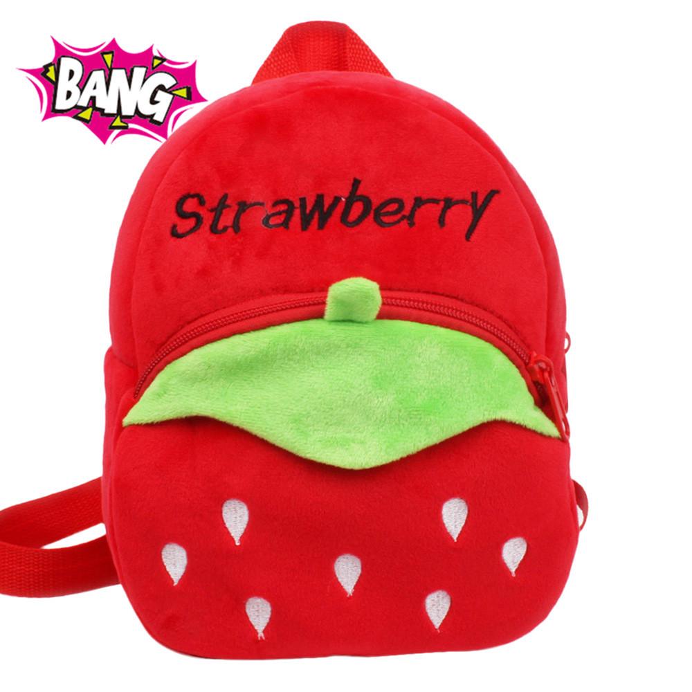 Headdress Children Baby Girls Boys Kids Cute Cartoon Animal Backpack Toddler School Bag