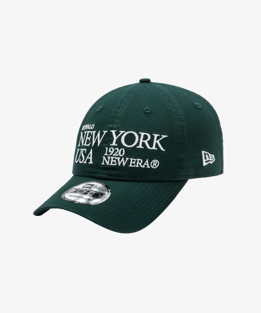 NEW ERA 940Unst Ne Script Series D Grn