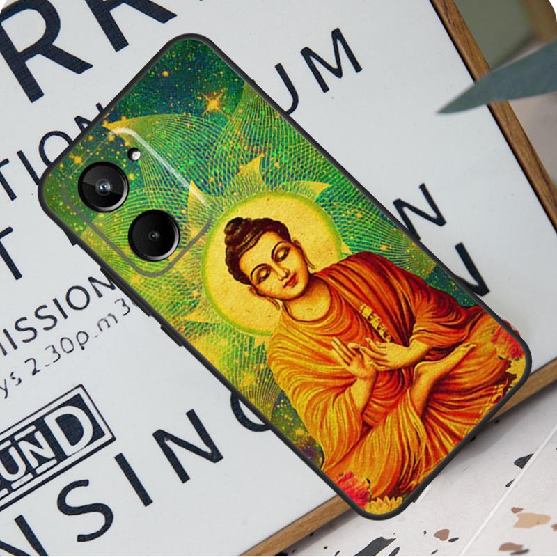 Shakyamuni Buddha For Realme 12 Pro Plus 9 10 11 GT5 C51 C31 C67 C55 C53 C35 C33 C30 C21Y C25s GT Neo 6 Case