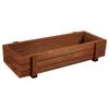 Indoor/Outdoor Wooden Herb Flower Succulent Planter Box Home Garden Rectangle Storage Box