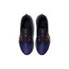 Asics Trail Scout 3 Deep Ocean Ярко-оранжевые мужские кроссовки Синие 1011B700-400