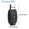 2 шт. Умное USB-зарядное устройство Светодиодный индикатор Интеллектуальная защита от перезаряда Совместимо с USB-адаптером Последняя версия